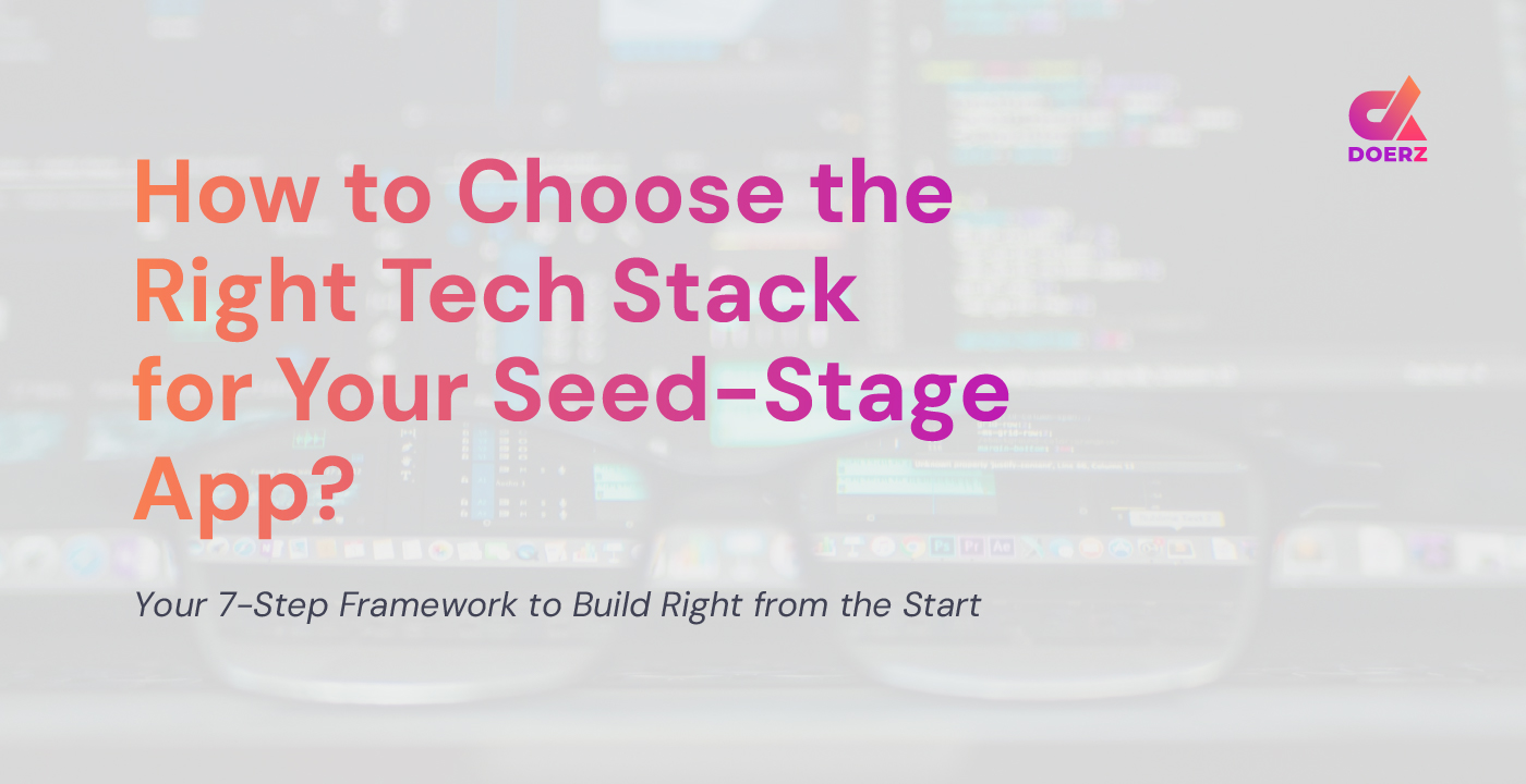 tech stack for startup app