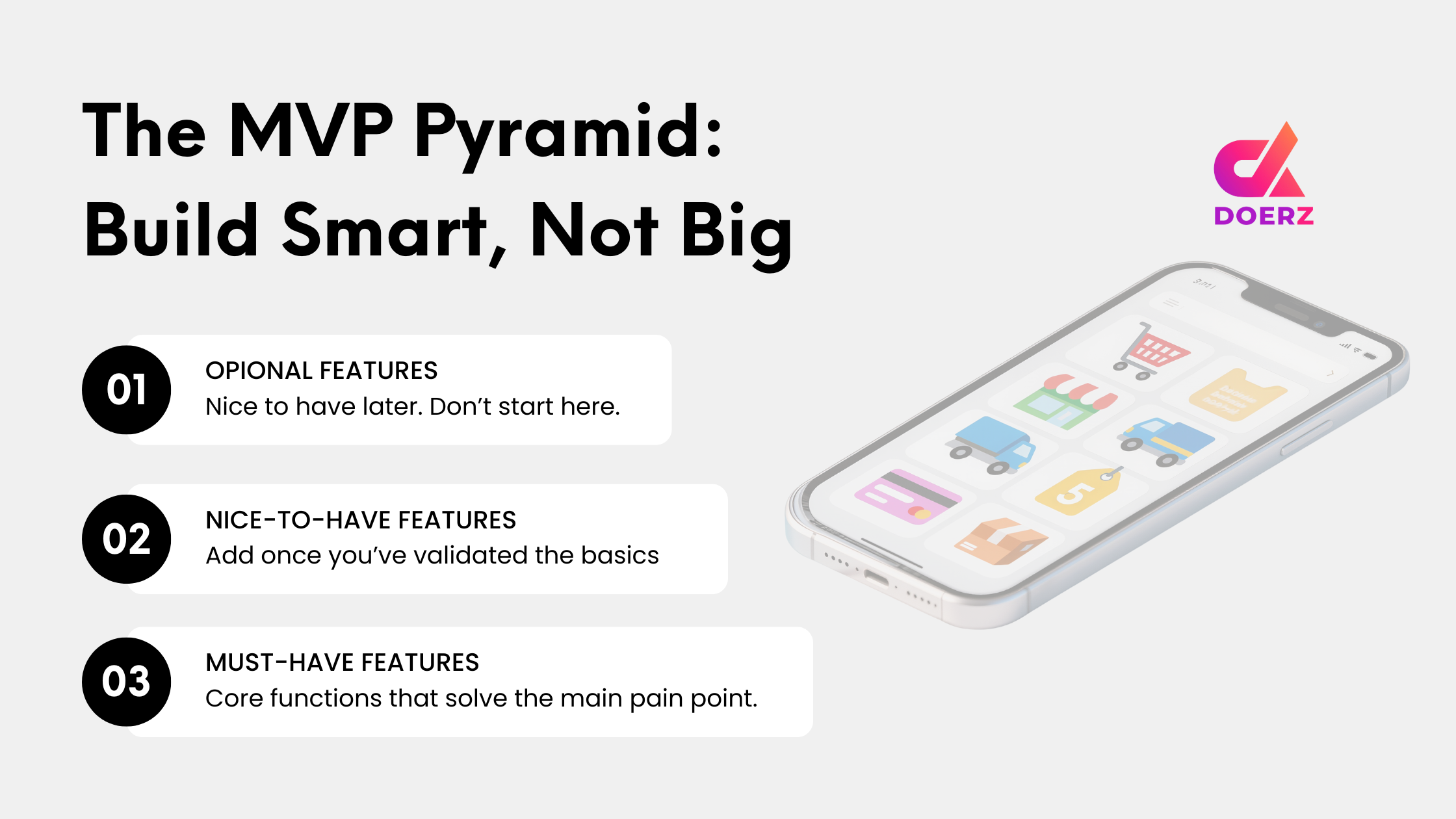Build a Minimum Viable Product (MVP)